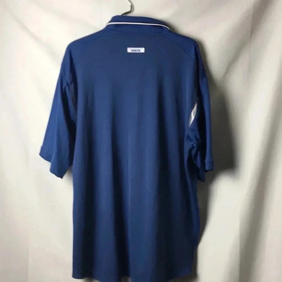 NFL TEAM APPAREL MENS SIZE XL INDIANAPOLIS COLTS  POLO SHIRT GOOD CLEAN - Picture 7 of 9